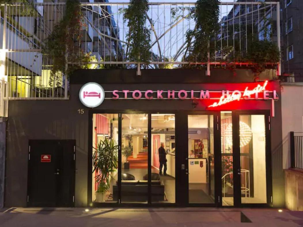 Stockholm Hostel Exterior foto