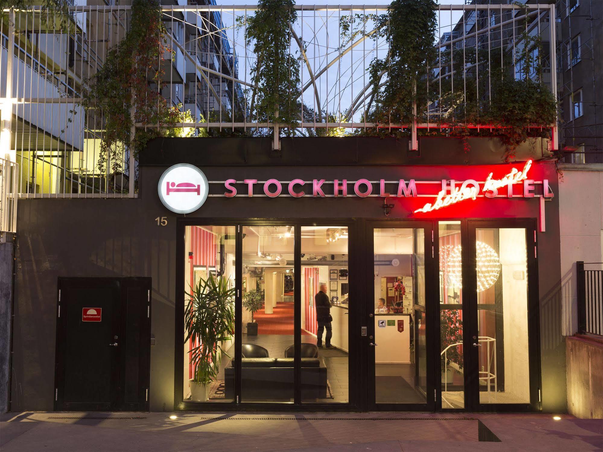 Stockholm Hostel Exterior foto